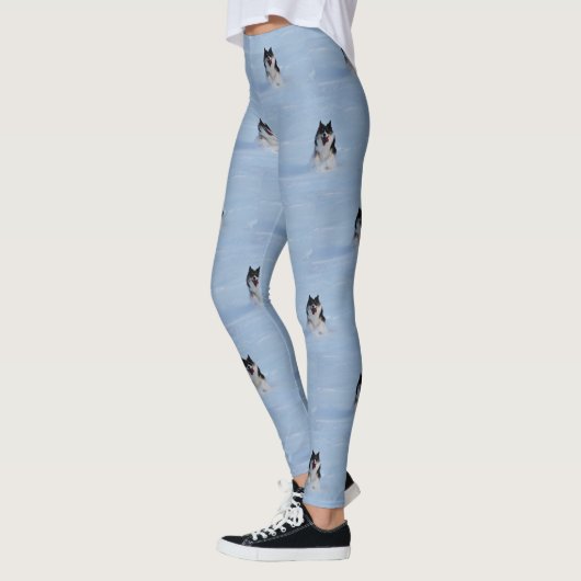 Ren als de wind, de leggings van het hondenliefheb (Links)