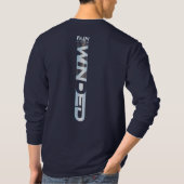 Ren Als De Wind | Heren Lange Mouwen T-shirt (Achterkant)