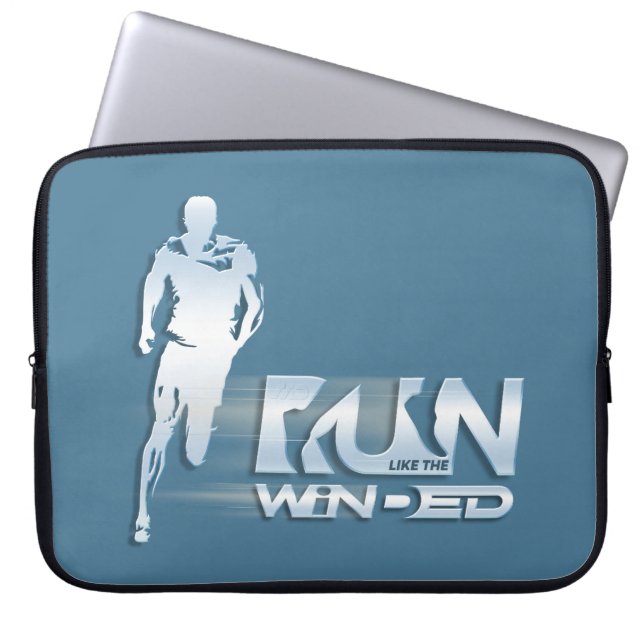 Ren Als De Wind | Laptophoes 15" Laptop Sleeve (Voorkant)
