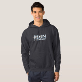 Ren als de wind. | Mannen Hoodie