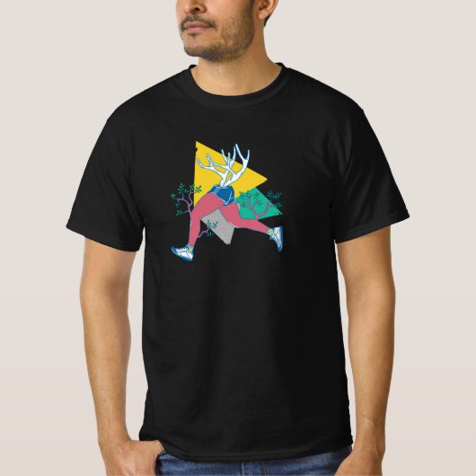 Ren als een Deer T-shirt (Voorkant)