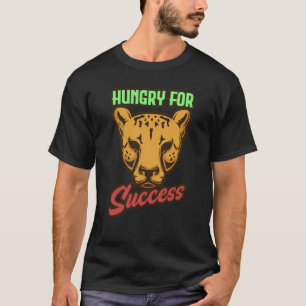 Ren als een jachtluipaard Snelste Kat Cheetah  1 T-shirt