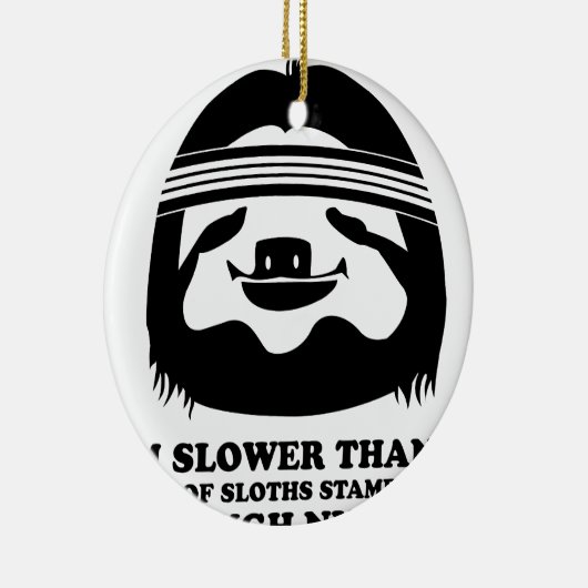 Ren als een sleuf keramisch ornament (Rechts)