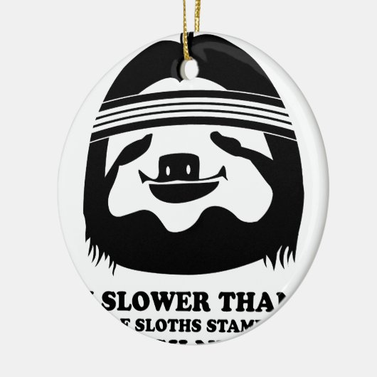 Ren als een sleuf keramisch ornament (Links)