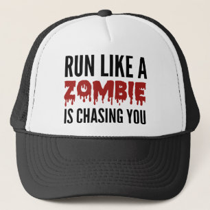 Ren als een Zombie je achtervolgt Trucker Pet