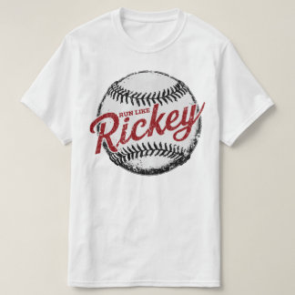 Ren als Rickey Henderson Baseball Legend T-shirt