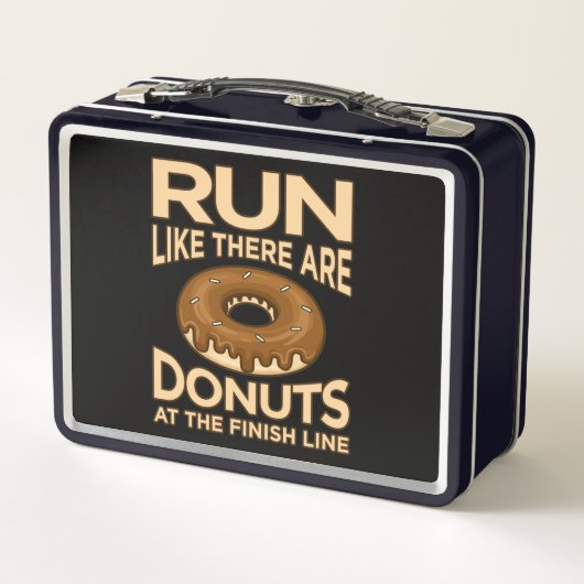 Ren alsof er donuts marathon runner is (Achterkant)