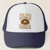 Ren alsof er donuts marathon runner is trucker pet (Voorkant)