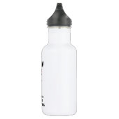 Ren alsof je een waterflesje tegenhoudt waterfles  (Rechts)