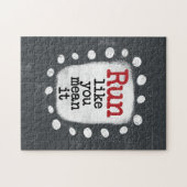 Ren alsof je het bedoelt Jigsaw Puzzle Legpuzzel (Horizontaal)