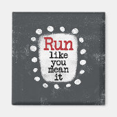 Ren alsof je het bedoelt, koelkastmagneet magneet (Voorkant)