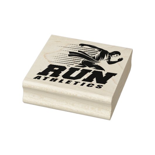 Ren atletiek rubberstempel (Stempel)