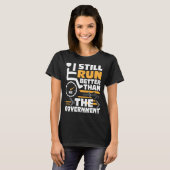 Ren beter dan de overheid - Rolstoelhandicap D T-shirt (Voorkant volledig)