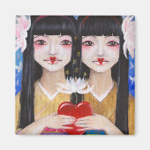 Ren Cho en Shinobu Magneet (Voorkant)