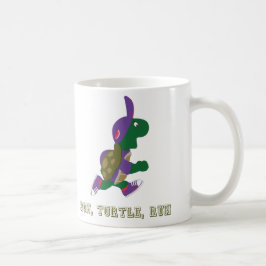 Ren, draaien, rennen koffiemok