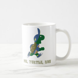 Ren, draaien, rennen koffiemok