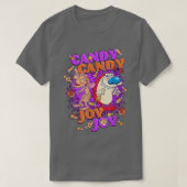 Ren en Stimpy Halloween Snoep Snoep Joy Joy T-shirt (Design voorkant)