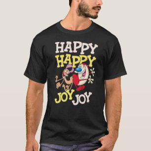 Ren en Stimpy Happy Joy Dance T-shirt