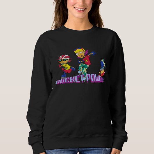 Ren en Stimpy Otto Reggie and Twister Schaats Trui (Voorkant)