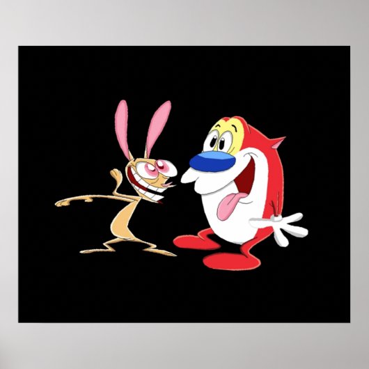 Ren en Stimpy Poster (Voorkant)