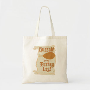 Ren Fair Huzzah Turkse Been Grappige Maaltijd Mott Tote Bag