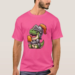 Ren Faire Festival T-Rex Dinosaurus Middeleeuwse R T-shirt