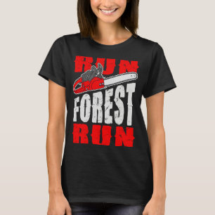 Ren Forest Ren Houthakker Bosarbeider Houtvester T-shirt