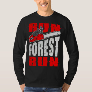 Ren Forest Ren   Houthakker Bosarbeider Houtvester T-shirt