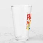 Ren hard, wees sterk, denk groot glas (Rechts)