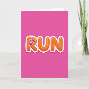 Ren Hartjes Roze Kaart