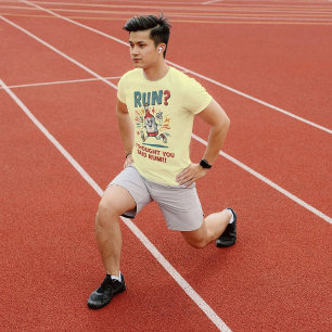 Ren? Ik dacht dat je Rum Funny Runners zei Tri-Blend Shirt
