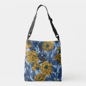 Ren in de rozen crossbody tas (Achterkant)