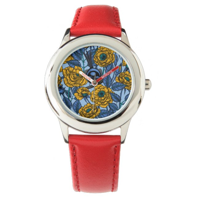 Ren in de rozen horloge (Voorkant)