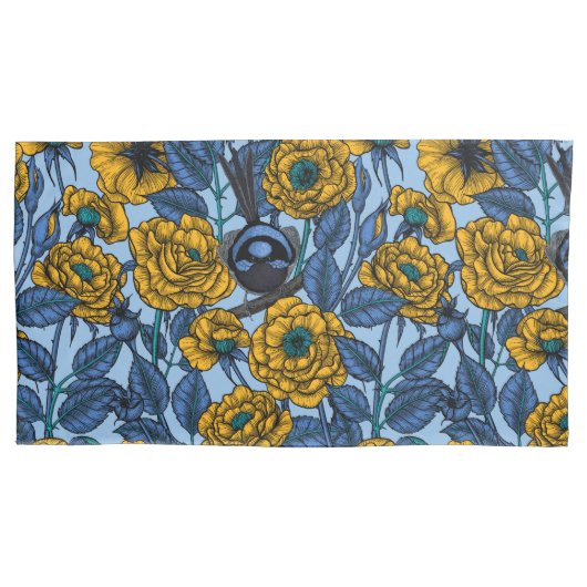 Ren in de rozen kussensloop (Voorkant-Links)