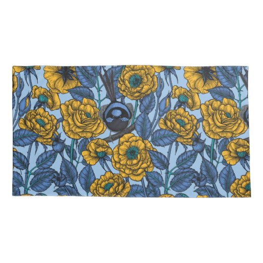 Ren in de rozen kussensloop (Achterkant-Links)