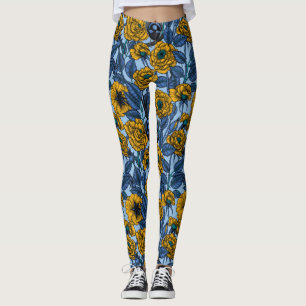 Ren in de rozen leggings