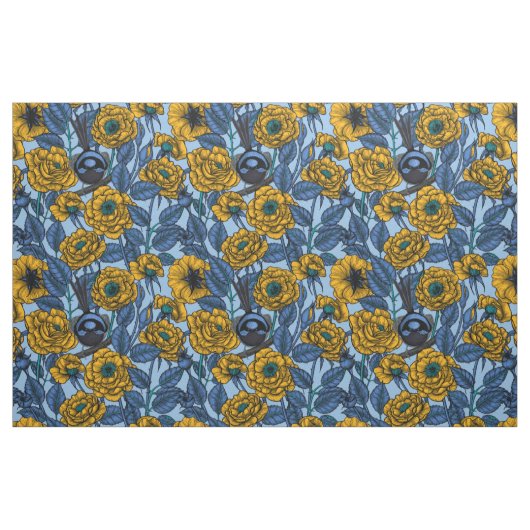 Ren in de rozen stof (Fat Quarter)