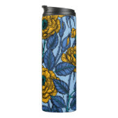 Ren in de rozen thermosbeker (Geroteerd rechts)