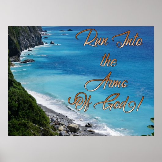 Ren in het Poster van de armen (Voorkant)