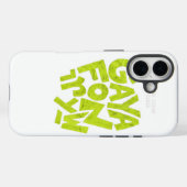 Ren je eigen race – Minimaal Motivational iPhone 1 Case-Mate iPhone Case (Achterkant (horizontaal))