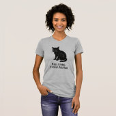 Ren langs, dwaze sterveling tee t-shirt (Voorkant volledig)