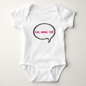 Ren, mama, ren roze romper (Voorkant)