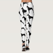 Ren met je doberman leggings (Achterkant)