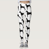 Ren met je doberman leggings (Voorkant)