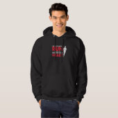 Ren met je hart Cool Motiverend Hardloopcadeau Hoodie (Voorkant volledig)