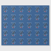 Ren met je hart inspirerend cadeaupapier (Vlak)