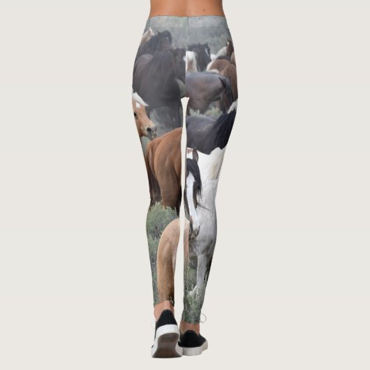 Ren met je hart! leggings (Achterkant)
