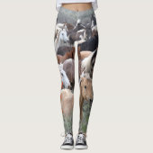 Ren met je hart! leggings (Voorkant)