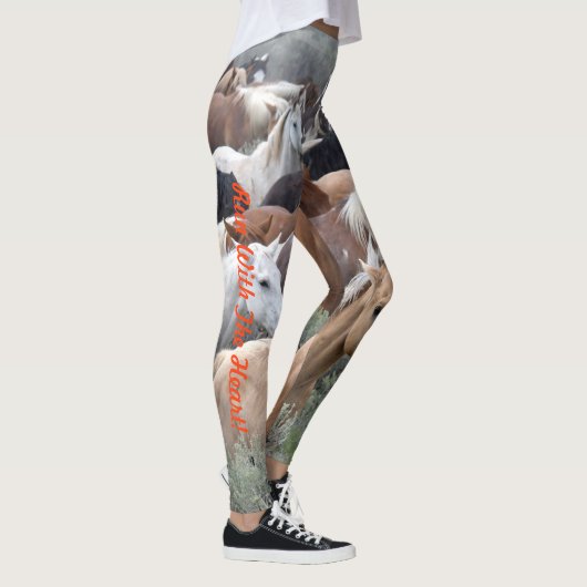 Ren met je hart! leggings (Rechts)