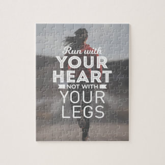 Ren met je hart legpuzzel
